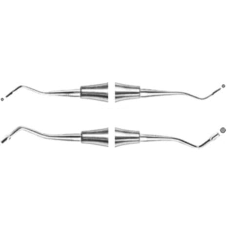Aplicador odontológico duplo - 15-69-001,15-69-003 - Lorien Industries - para restauração dentária / de amálgama / para materiais compósitos