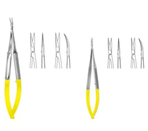 Microtesoura odontológica - 03-09-0XX Series - Lorien Industries - de cirurgia / de Castroviejo / de Westcott