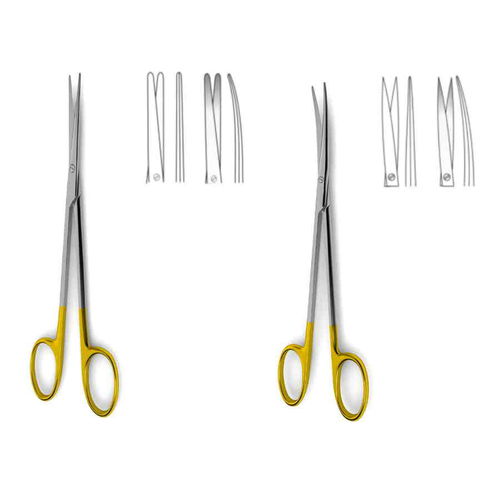 Tesoura odontológica - 02-02-00X & 02-03-00X Series - Lorien Industries - de dissecção / de cirurgia / de emergência