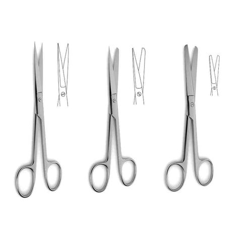 Tesoura de dissecção - 02-306X/02-307X/02-308X/02-309X series - Lorien Industries - de cirurgia / de emergência / de macroscopia