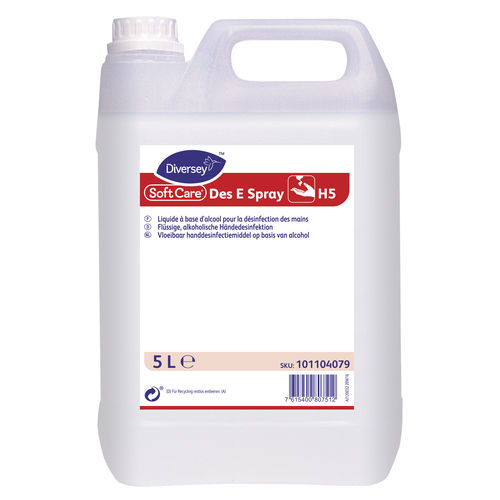 Álcool em gel 72% - 101104079 - DIVERSEY - 5 000 ml