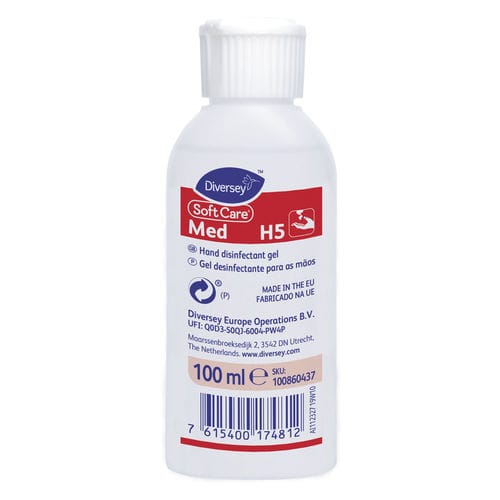 Álcool em gel 72% - 100860437 - DIVERSEY - 100 ml