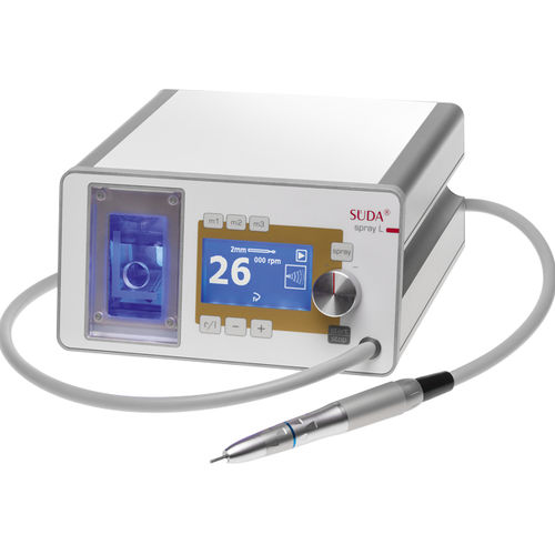 Micromotor de pedicura - SÜDAspray S - SÜDA - elétrico sem escova / de bancada / com spray interno