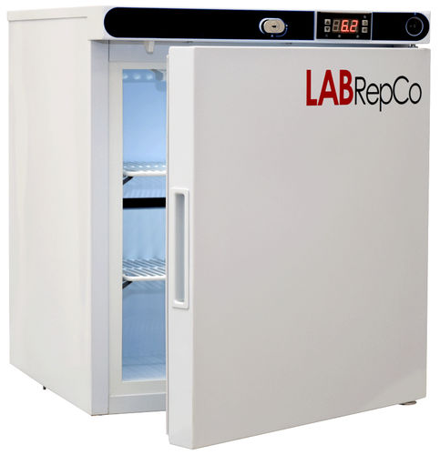 Freezer de laboratório - LHP-2-FM - LABRepCo - vertical / com 1 porta / com degelo manual