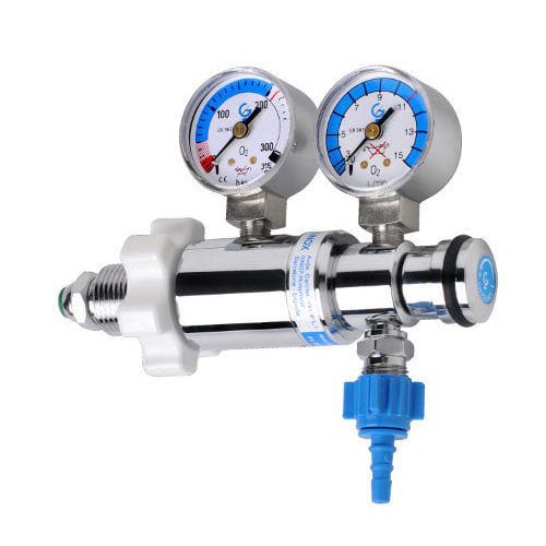Regulador de pressão de oxigênio - G102 - GASINOX - médico-hospitalar / de dois estágios / fluxo regulável