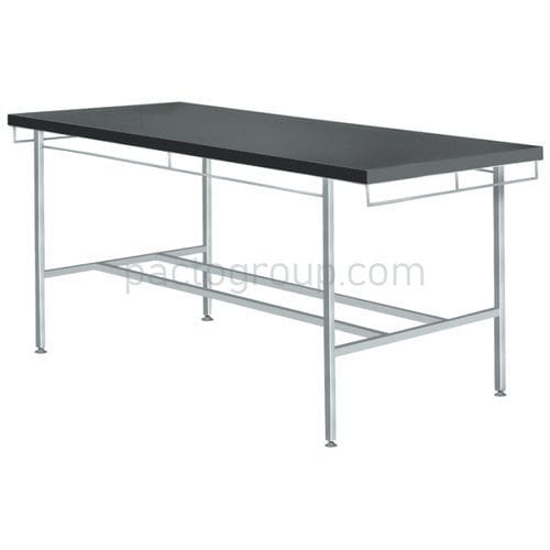 Mesa de trabalho - SVP - Pacto Trade Industrial Group - retangular / em aço inoxidável