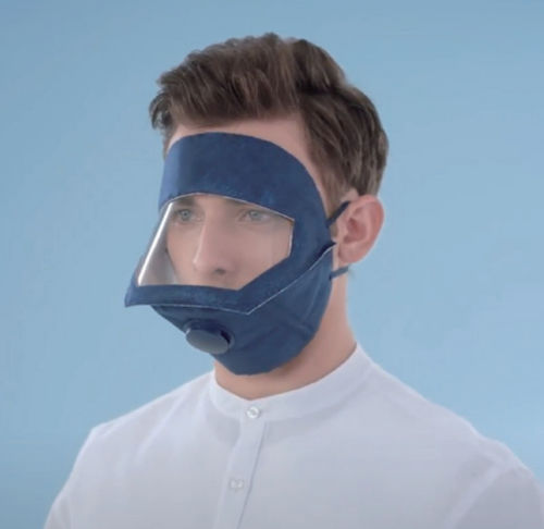 Máscara N95 - Spro Medical Supplies - em polipropileno / em poliéster / em polietileno