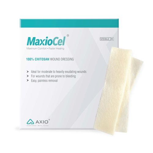 Curativo estéril - MaxioCel® MX2530 - Axio Biosolutions - em tecido não tecido (TNT) / hipoalergênico / absorvente