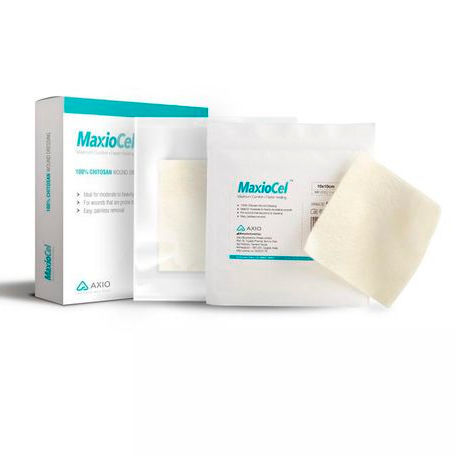 Curativo estéril - MaxioCel® MX1010	 - Axio Biosolutions - em tecido não tecido (TNT) / hipoalergênico / absorvente
