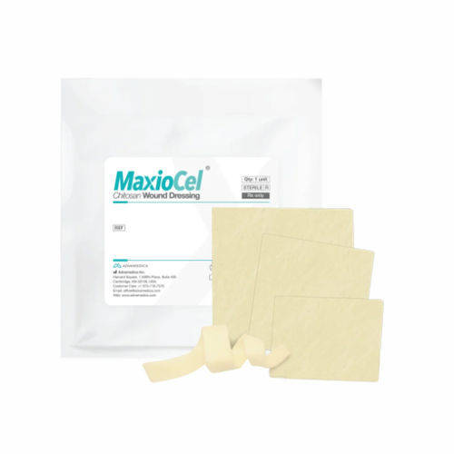 Curativo estéril - MaxioCel® MX4545 - Axio Biosolutions - em tecido não tecido (TNT) / hipoalergênico / absorvente