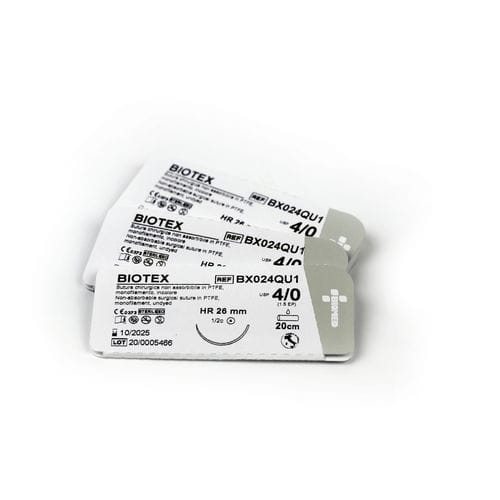 Fio de sutura não absorvível - BIOTEX - Bio Sud Medical Systems - para cirurgia geral / 4-0 / 5-0