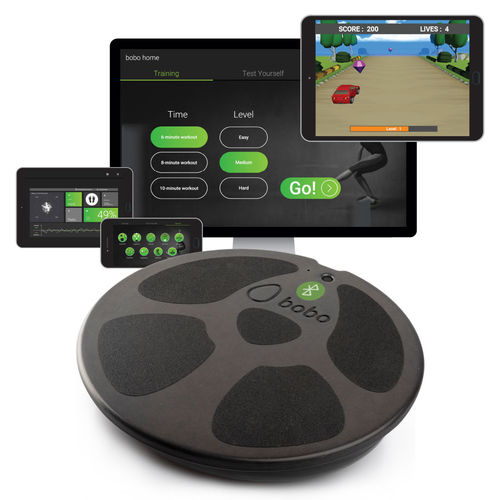 Sistema de reabilitação do equilíbrio - Home 2.0 - bo&bo - assistida por computador / infantil / com jogos sérios