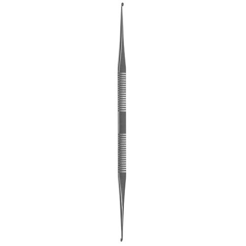 Cureta para cirurgia de ORL - 90-3316 - Boss Instruments - dupla / curva
