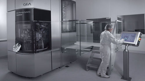 Misturador integrado - CONSIGMA® DC-LB - GEA Tiromat Packaging - GEA Food Solutions Germany - para preparação de amostras