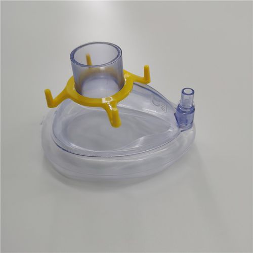 Máscara de anestesia em PVC - PA1502 - Hangzhou Formed Medical Devices - transparente / com válvula