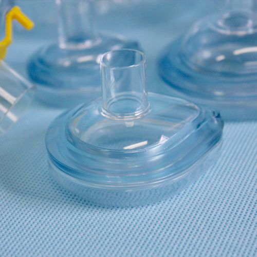 Máscara de anestesia em PVC - PA1501 series - Hangzhou Formed Medical Devices - descartável / transparente