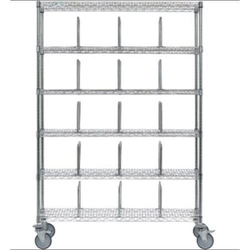 Estante com 6 prateleiras - K617852 - Karrel Health Solutions - para caixas / de estrutura aberta / móvel