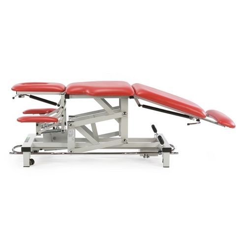 Mesa de exame para reabilitação - 515 - Plinth Medical - eletro-hidráulica / com altura regulável / articulada em 3 seções