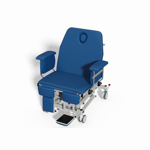 Cadeira de transferência de paciente para pessoas obesas - Bari 3 - Plinth Medical - elétrica / com altura regulável / com encosto regulável