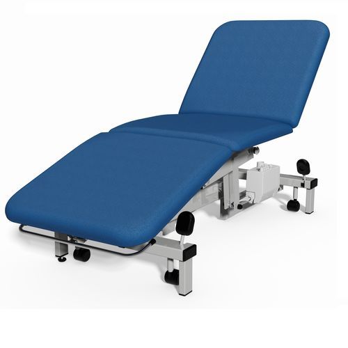 Mesa de exame hidráulica - 503 - Plinth Medical - com altura regulável / com encosto regulável / dobrável