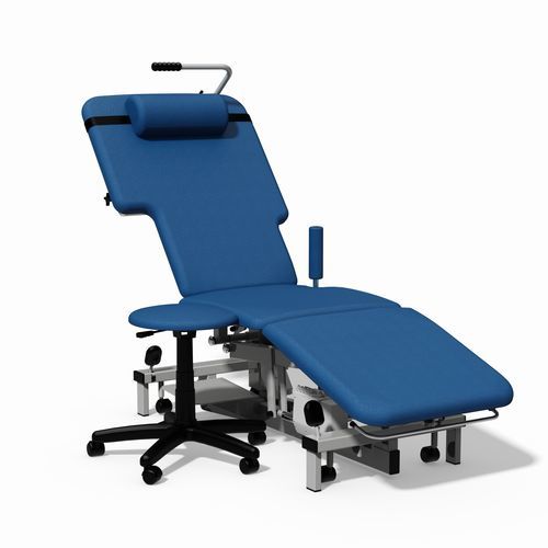 Mesa de exame para ecocardiografia - 503TEC  - Plinth Medical - elétrica / com altura regulável / com rodízios