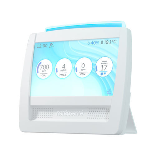 Sensor de temperatura - Air Coach Pro - NatéoSanté - de umidade / CO2 / para VOC