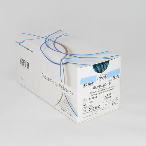 Fio de sutura absorvível - Monosorb - Przedsiębiorstwo YAVO - para cirurgia geral / para cirurgia oftalmológica / para cirurgia ortopédica