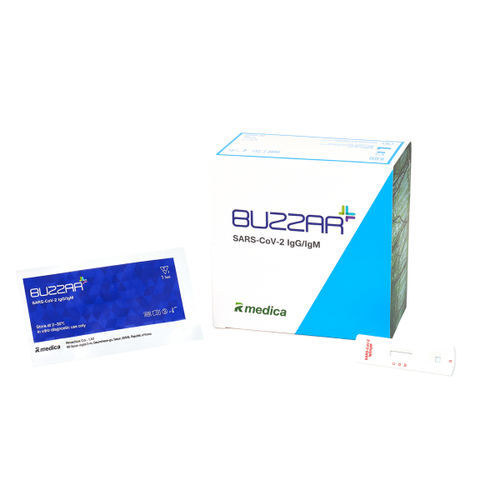 Teste rápido de COVID-19 - BUZZAR™ - Rmedica Co., Ltd - de IgG / de imunoglobulinas M / de SARS-COV-2