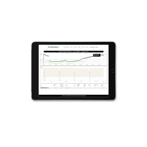 Sistema de gestão de dados - TetraConnect - Senzime - para EMG / clínico