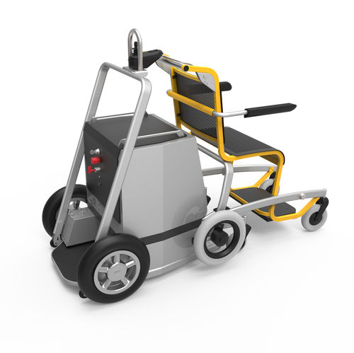 Rebocador pedestre elétrico para cama hospitalar - Mobby-Mover - Special Mobility - para salas limpas / para carrinhos hospitalares / com controle remoto