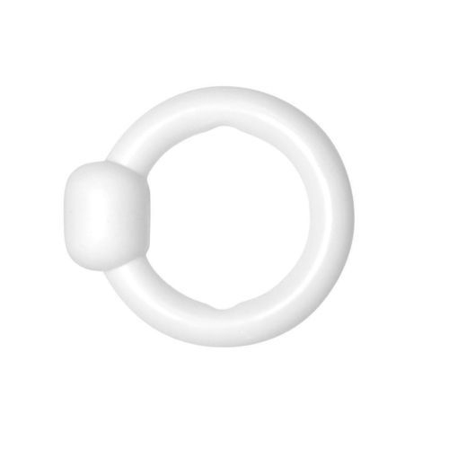Pessário vaginal tipo anel - PERK series - Cetro Medical - com botão