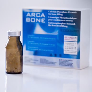 Substituto ósseo sintético - ARCA BONE - ARCA-MEDICA - para cirurgia ortopédica / em grânulos