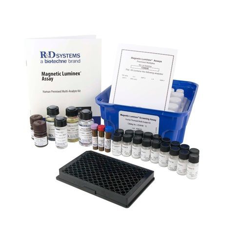 Kit de teste para pesquisa - Luminex® - R&D Systems - de biomarcador / de células / de soro