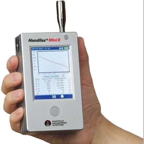 Contador de partículas por difração a laser - Handilaz® Mini II - Particle Measuring Systems - para salas limpas / para a indústria farmacêutica / a bateria