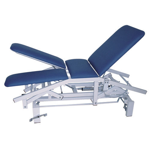 Mesa de exame para fisioterapia - 732 - Sté AMEL - elétrica / com altura regulável / com encosto regulável