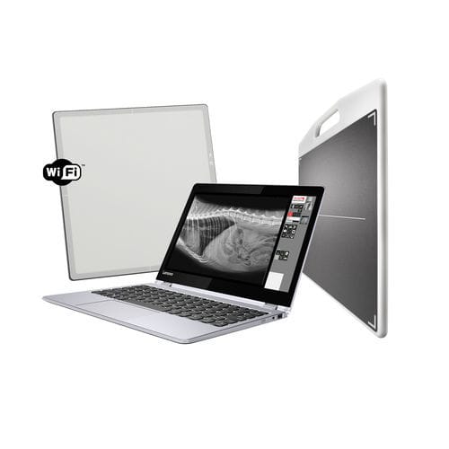 Sistema de aquisição de imagens para radiografia veterinária - ALMA GO V - Almax Imaging - portátil