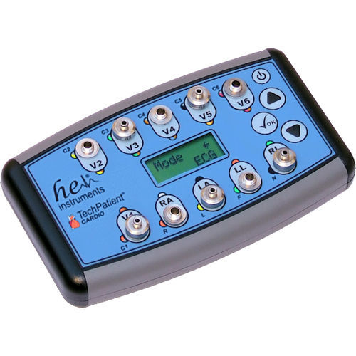 Simulador de ECG - TechPatient® CARDIO V4 - HE INSTRUMENTS LLC - para cuidados gerais de saúde / portátil