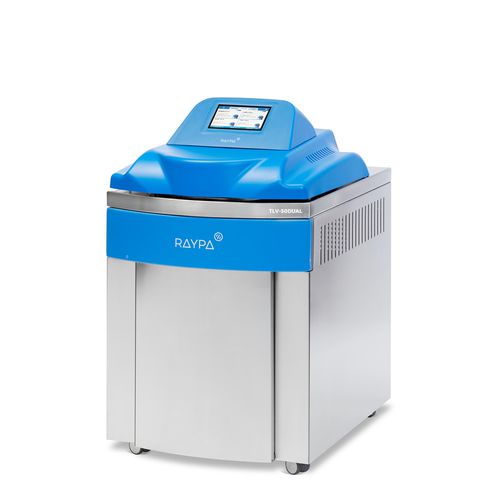 Autoclave de laboratório - TLV-DUAL - RAYPA - para a indústria farmacêutica / para pesquisa / para salas limpas