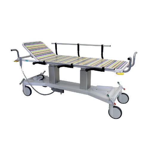 Carro-maca de transporte - 3XL01 - CALDARA - elétrico / com altura regulável / com encosto regulável