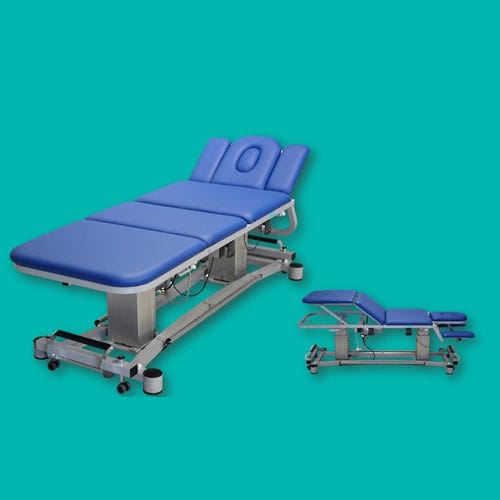 Mesa de exame elétrica - TF3XL3 - CALDARA - com encosto regulável / articulada em 4 seções