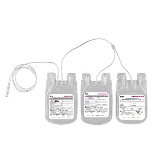 Bolsa de sangue tripla - MITRA Industries - CPD / CPDA-1 / em PVC