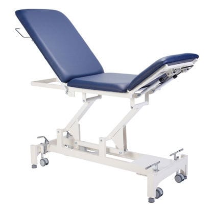 Mesa de massagem elétrica - ME4400 - Mettler Electronics - com rodízios / com encosto regulável / articulada em 3 seções