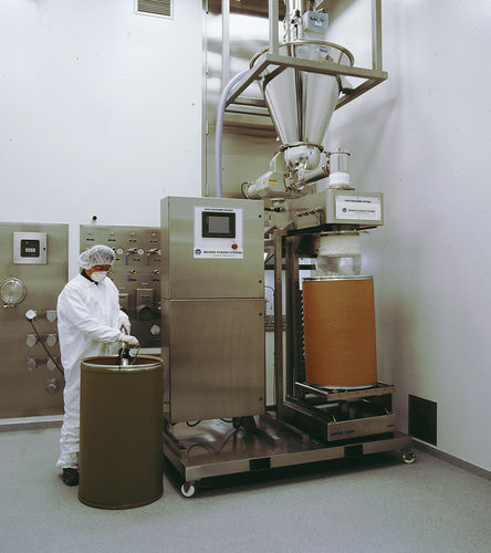 Envasadora volumétrica - Hosokawa Micron - por peso / para produtos em pó / para a indústria farmacêutica