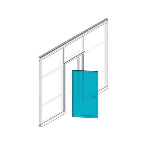 Porta para estabelecimento de saúde - NEXOR.suite - Nexor Medical - de correr / de abrir / em aço inoxidável