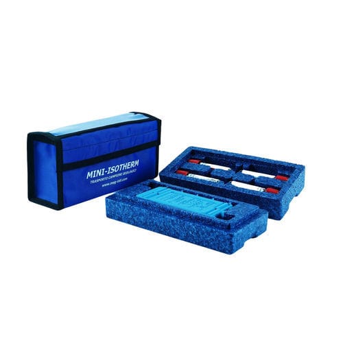 Container de transporte - MINI BIO - M.&G. INTL srl - para seringas / para tubos de ensaio / para amostras biológicas