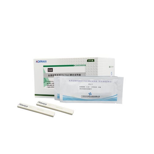 Kit de teste de doenças inflamatórias - SAA - Guangzhou KOFA Biotechnology Co.,Ltd. - de soro amiloide A / de sangue