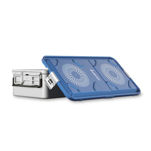 Container de esterilização de instrumentos - Standard Model - Asel Medikal - em alumínio anodizado / com filtro