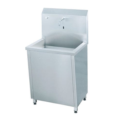 Pia para zona de higiene - WS03 - Tali Medical - com 1 posto / em aço inoxidável