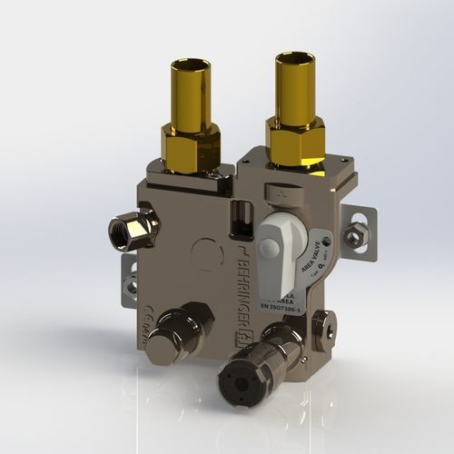 Válvula para gases medicinais - AVB  - BEHRINGER - em PTFE / em latão