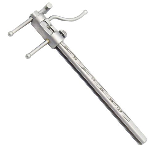 Medidor de profundidade de implante para implantodontia - LD29-130-131 - Lenox Instrumentation - reto / em aço inoxidável